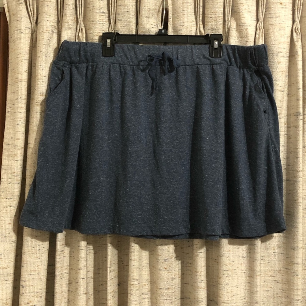 Lou & Grey Space Dye Mini Skirt - XL